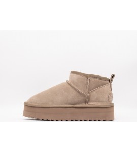 COLORS OF CALIFORNIA Stivale platform pelle scamosciata
