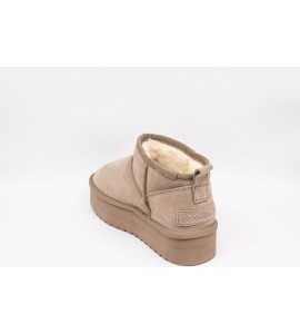 COLORS OF CALIFORNIA Stivale platform pelle scamosciata
