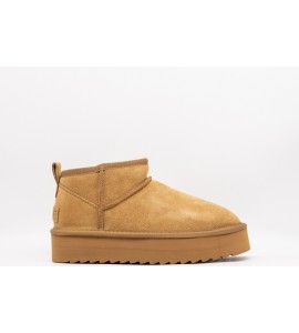 COLORS OF CALIFORNIA Stivale platform pelle scamosciata
