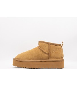 COLORS OF CALIFORNIA Stivale platform pelle scamosciata