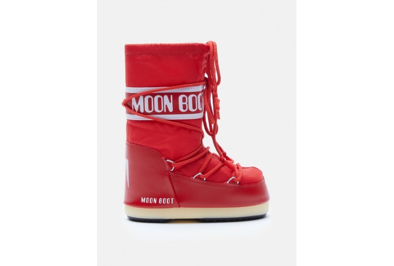 MOON BOOT ICON JUNIOR ROSSO...