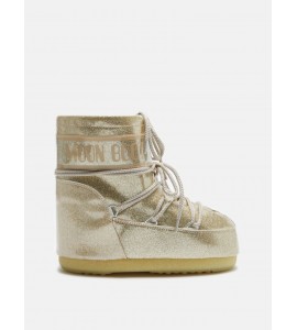 MOON BOOT ICON LOW GLITTER ORO