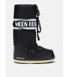 MOON BOOT ICON NERO IN NYLON