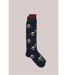 IN THE BOX CALZE LUNGHE FANTASIA SNOOPY GOLF ALL OVER