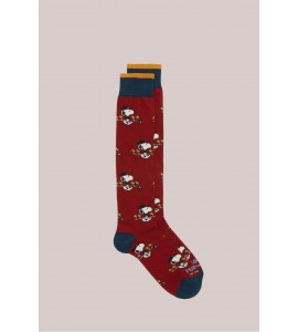 IN THE BOX CALZE LUNGHE FANTASIA SNOOPY GOLF ALL OVER