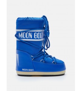 MOON BOOT ICON JUNIOR BLU ELETTRICO IN NYLON