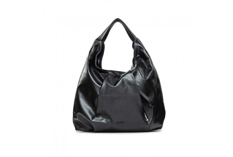 Shopping bag on sale pelle nera