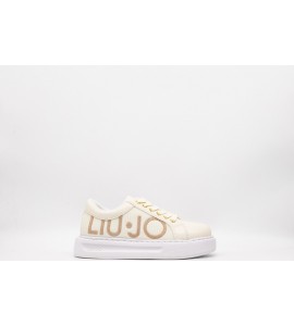 LIU JO Sneakers platform con logo glitter