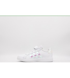 ADIDAS SCARPE GRAND COURT LIFESTYLE COURT ELASTIC LACE AND TOP STRAP
