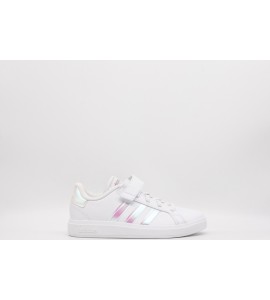 ADIDAS SCARPE GRAND COURT LIFESTYLE COURT ELASTIC LACE AND TOP STRAP