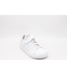ADIDAS SCARPE GRAND COURT LIFESTYLE COURT ELASTIC LACE AND TOP STRAP