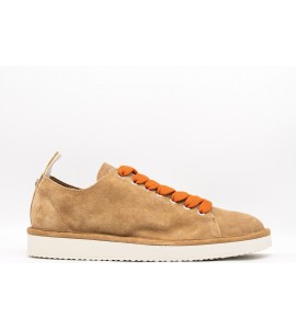 PANCHIC SCARPA ALLACCIATA P01 UOMO IN SUEDE BISCOTTO-ARANCIO BRUCIATO