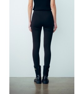 GAELLE Leggings A Vita Alta Nero