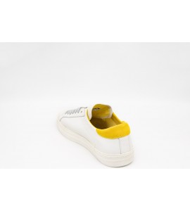 DATE HILL LOW VINTAGE CALF WHITE-YELLOW