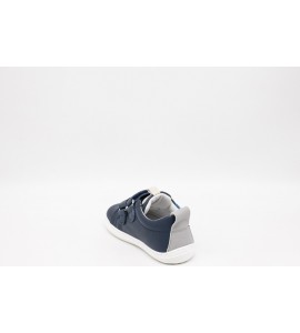 BALDUCCI Scarpe bimbo in pelle blu con stella azzurra