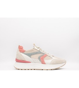 NERO GIARDINI Sneakers donna in pelle, suede e tela