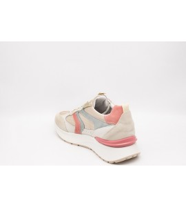NERO GIARDINI Sneakers donna in pelle, suede e tela
