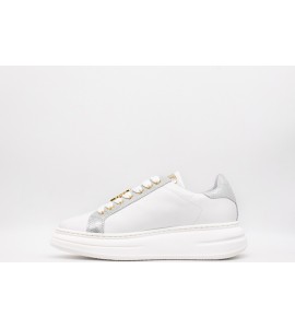 MELINE' LOGIC BIANCO/ARGENTO Sneakers donna