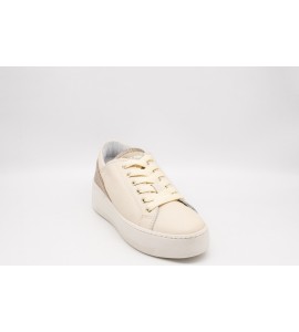 MELINE' LOGIC CRUDO/PLATINO Sneakers donna