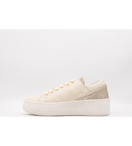 MELINE' LOGIC CRUDO/PLATINO Sneakers donna