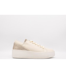 MELINE' LOGIC CRUDO/PLATINO Sneakers donna
