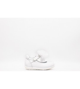 NERO GIARDINI Ballerine junior da bambina in pelle