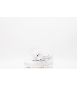 NERO GIARDINI Ballerine junior da bambina in pelle