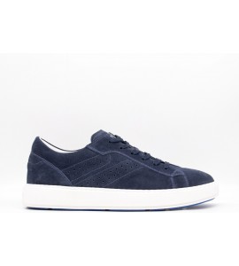 NERO GIARDINI Sneakers uomo in camoscio