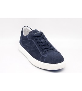 NERO GIARDINI Sneakers uomo in camoscio