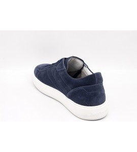 NERO GIARDINI Sneakers uomo in camoscio