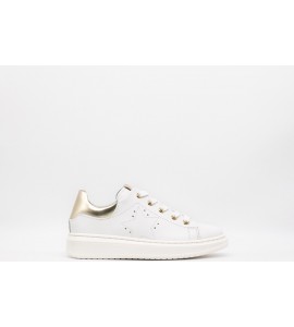 NERO GIARDINI Sneakers teen da ragazza in pelle e materiale tecnico