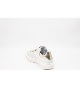 NERO GIARDINI Sneakers teen da ragazza in pelle e materiale tecnico