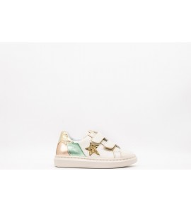 NERO GIARDINI Sneakers junior da bambina in pelle e materiale tecnico