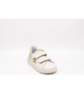 NERO GIARDINI Sneakers junior da bambina in pelle e materiale tecnico