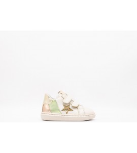 NERO GIARDINI Sneakers junior da bambina in pelle e materiale tecnico
