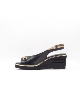 DONNA SOFT Zeppe in pelle