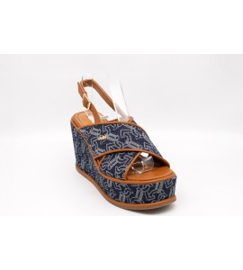 GAUDI' Sandali platform jacquard