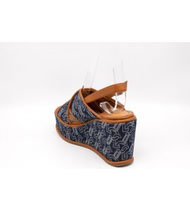GAUDI' Sandali platform jacquard