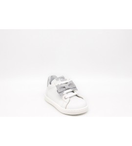 NERO GIARDINI Sneakers junior da bambina in pelle e materiale