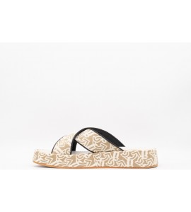 GAUDI' Sabot in tessuto jacquard