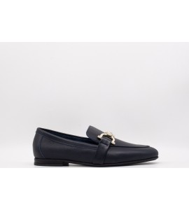 FRAU MOCASSINO IN PELLE CON ELEGANTE MORSETTO