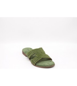 IGI & CO Sandali in pelle da donna verde salvia