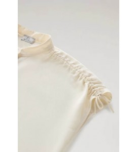 WOOLRICH Blusa in misto lino