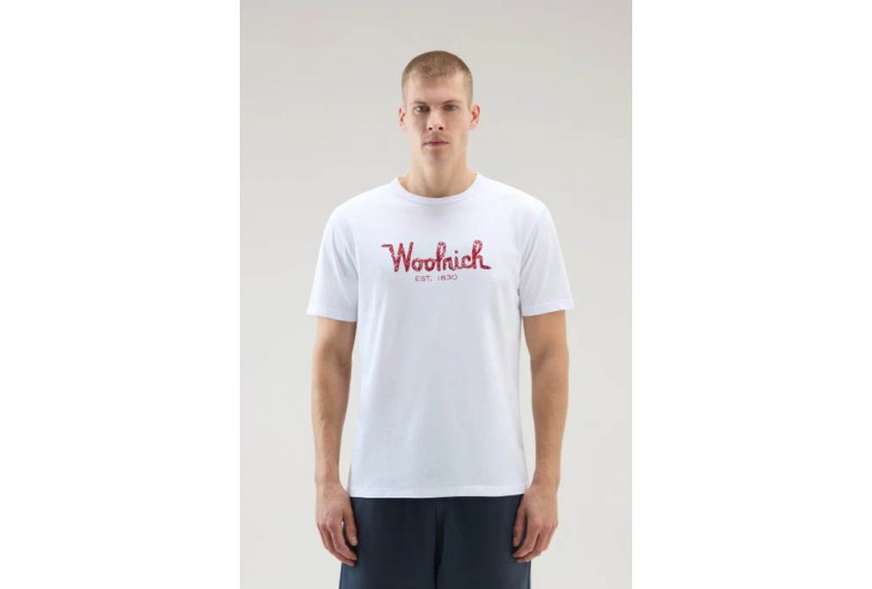 WOOLRICH T-shirt in puro...