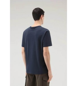 WOOLRICH T-shirt Sheep in puro cotone