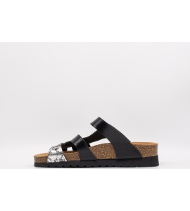GRUNLAND HOLA | Ciabatta con dettaglio viper