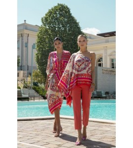 HANITA Blusa su stampa foulard