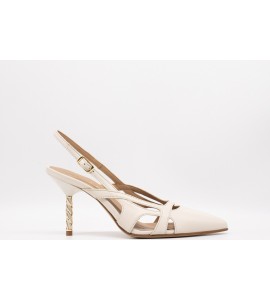 WO MILANO Decollete donna nappa burro