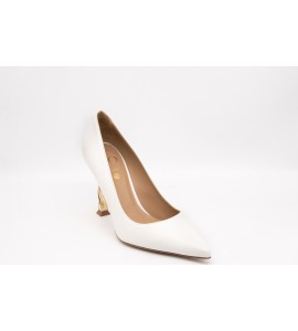 WO MILANO Decollete donna nappa white