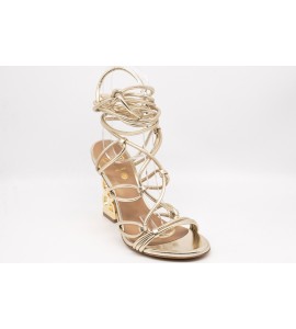 WO MILANO Sandalo donna vigor platino